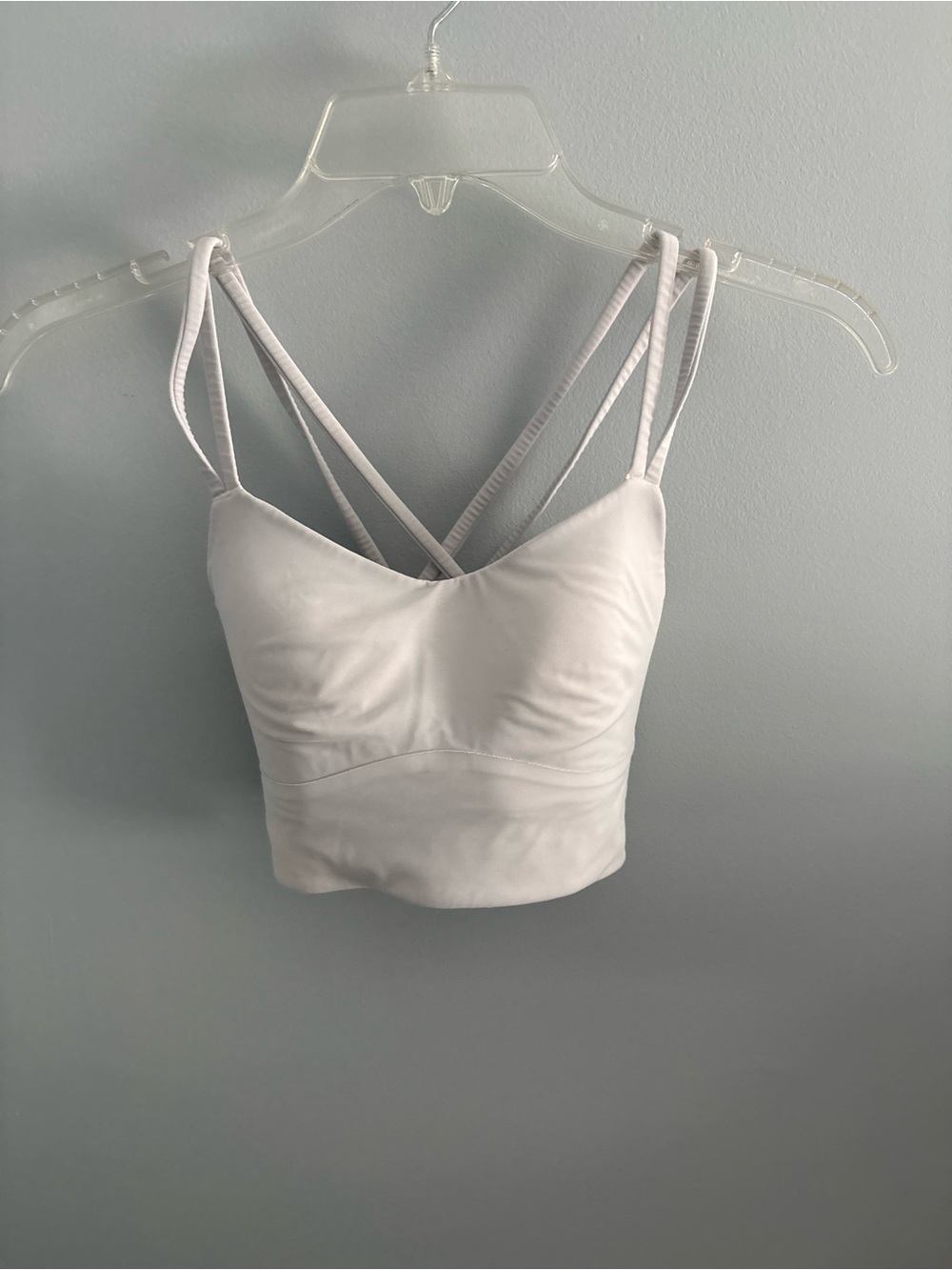 lululemon athletica White Sports Bra Size 4